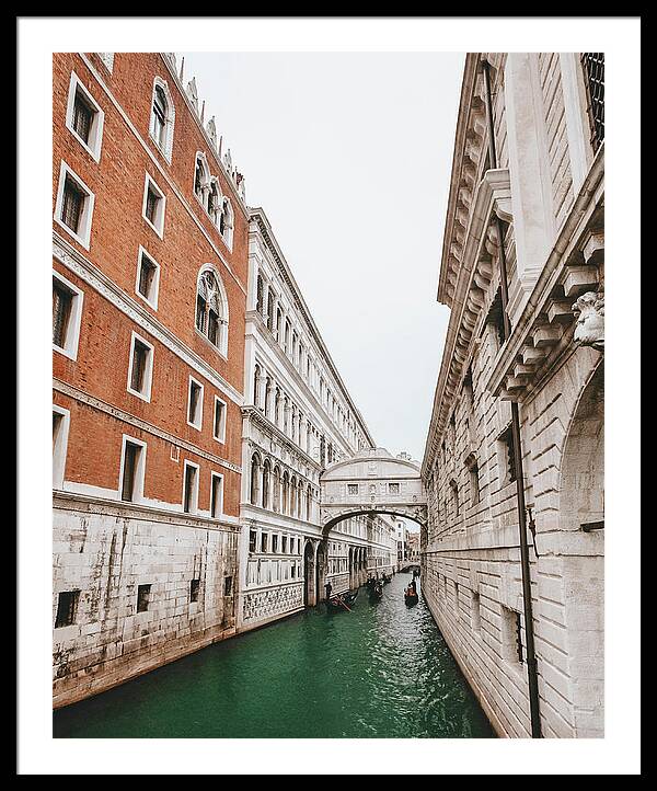 Venice Italy Photograpy | Bridge of Sighs | Framed Print