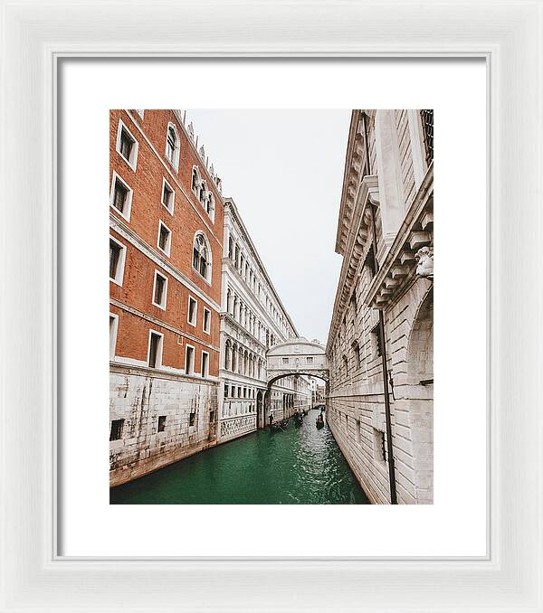 Venice Italy Photograpy | Bridge of Sighs | Framed Print