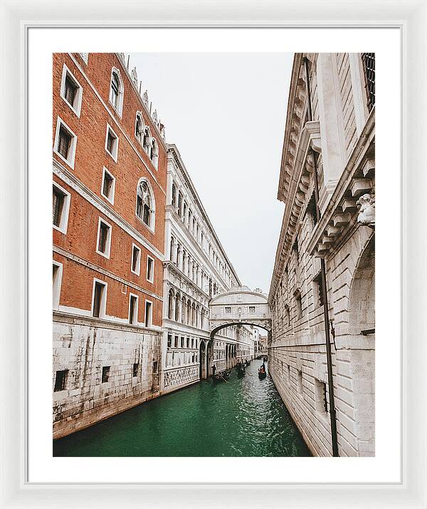 Venice Italy Photograpy | Bridge of Sighs | Framed Print