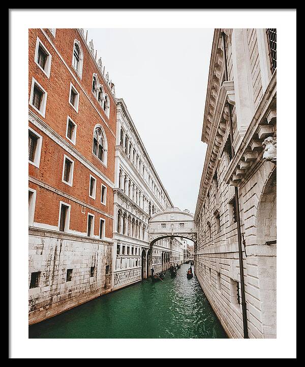 Venice Italy Photograpy | Bridge of Sighs | Framed Print