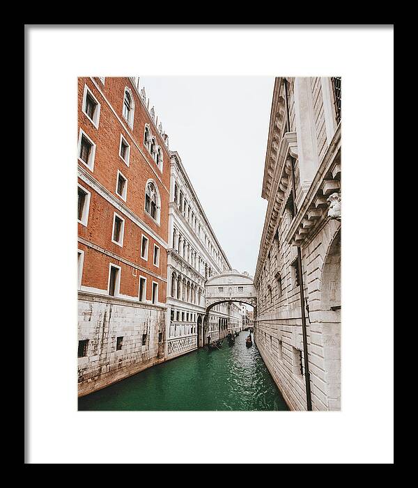 Venice Italy Photograpy | Bridge of Sighs | Framed Print