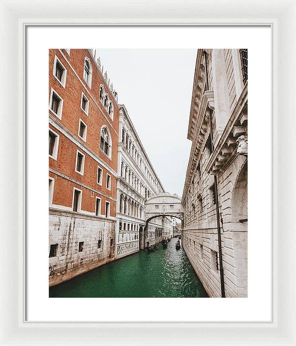 Venice Italy Photograpy | Bridge of Sighs | Framed Print