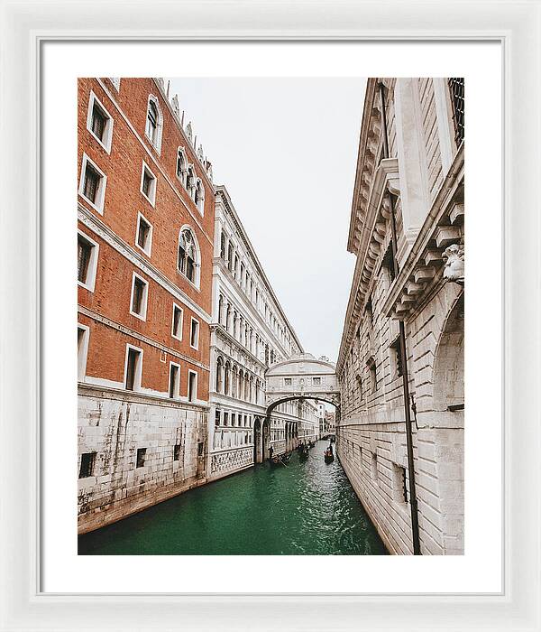 Venice Italy Photograpy | Bridge of Sighs | Framed Print