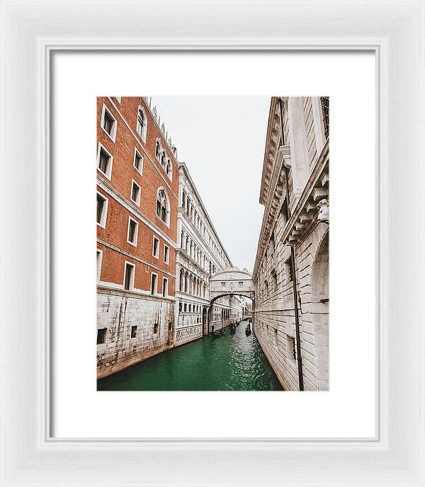 Venice Italy Photograpy | Bridge of Sighs | Framed Print