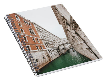 Bridge of Sighs, Venice Italy - Spiral Notebook