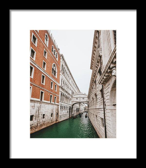 Venice Italy Photograpy | Bridge of Sighs | Framed Print