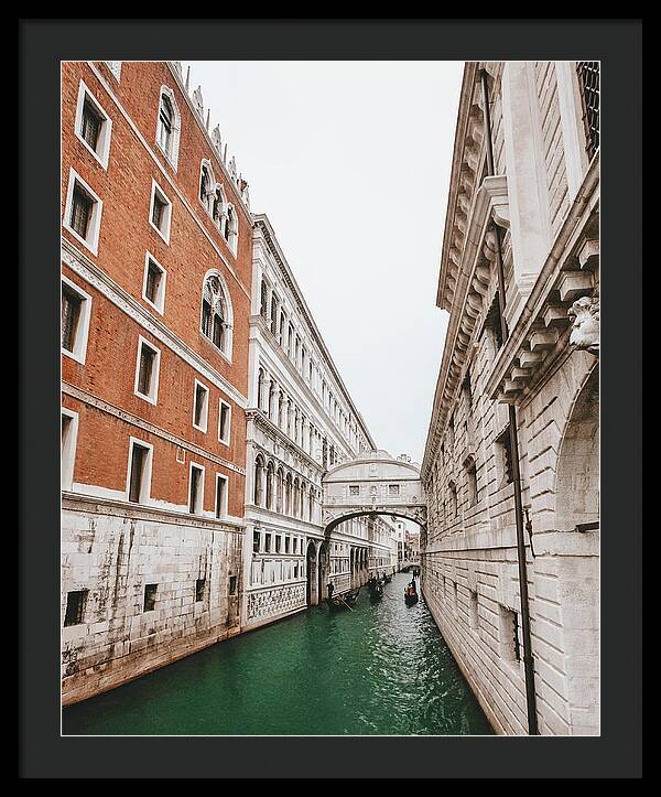 Venice Italy Photograpy | Bridge of Sighs | Framed Print