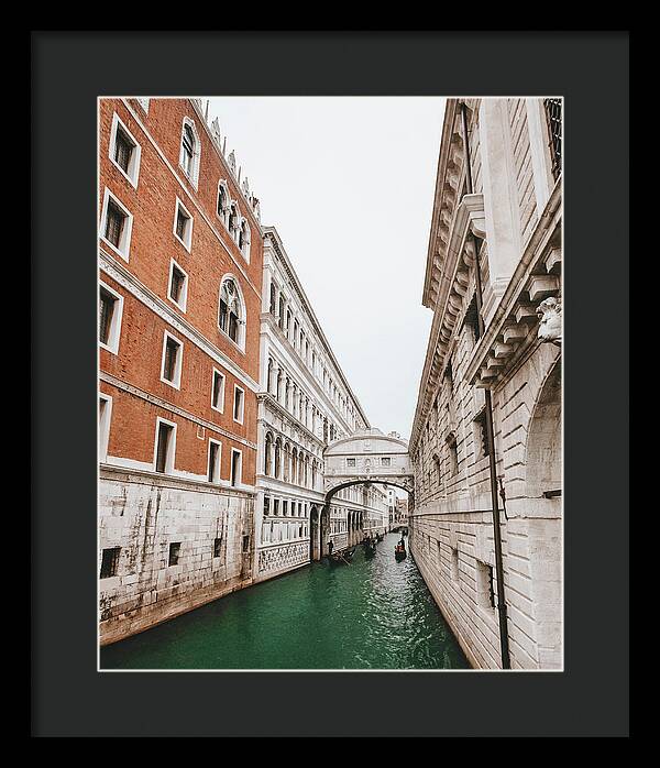 Venice Italy Photograpy | Bridge of Sighs | Framed Print