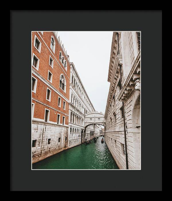 Venice Italy Photograpy | Bridge of Sighs | Framed Print