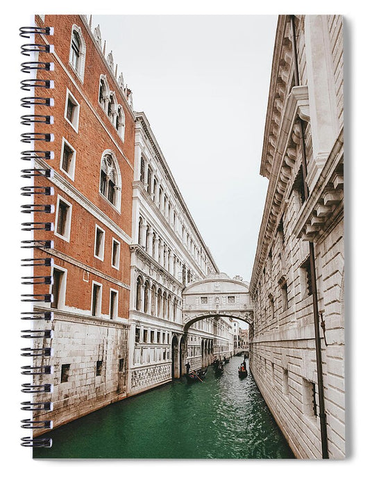 Bridge of Sighs, Venice Italy - Spiral Notebook
