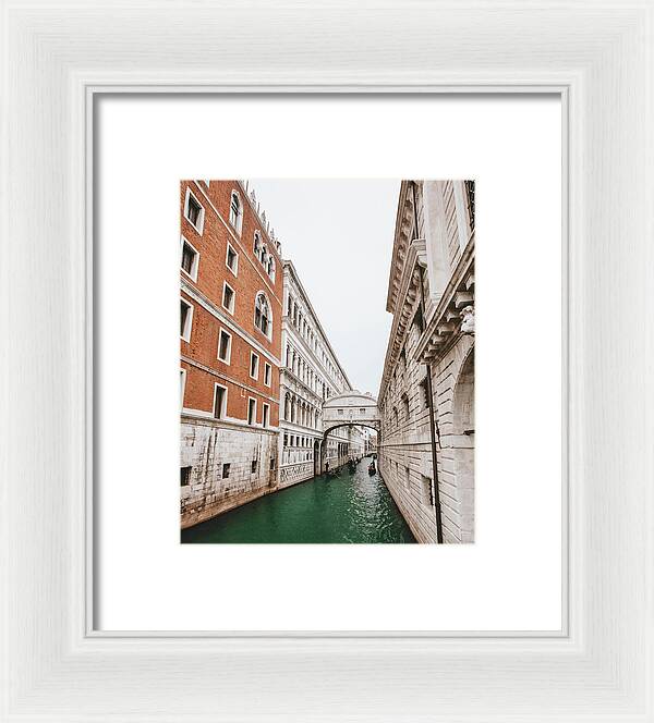 Venice Italy Photograpy | Bridge of Sighs | Framed Print