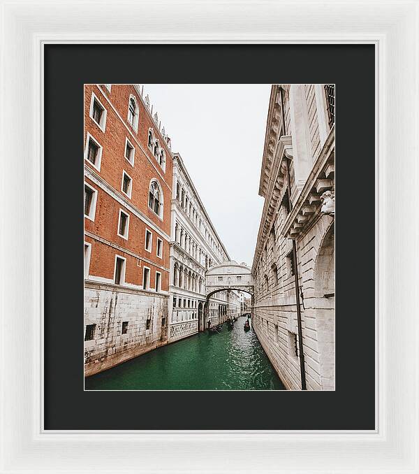 Venice Italy Photograpy | Bridge of Sighs | Framed Print