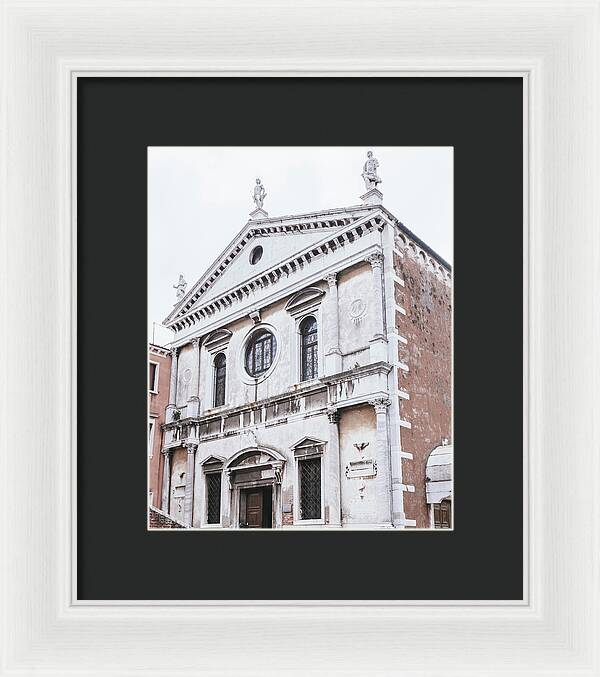 Church of San Sebastian - Venice Italy - Framed Print