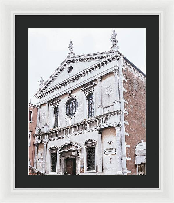 Church of San Sebastian - Venice Italy - Framed Print