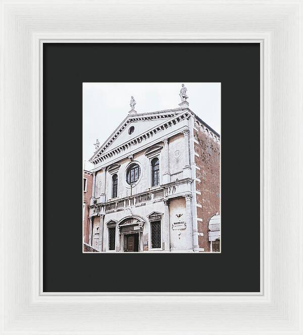 Church of San Sebastian - Venice Italy - Framed Print