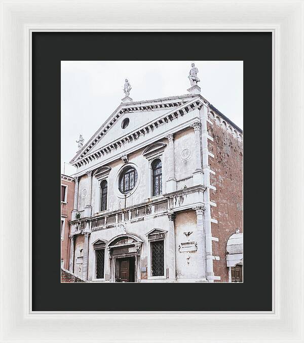 Church of San Sebastian - Venice Italy - Framed Print