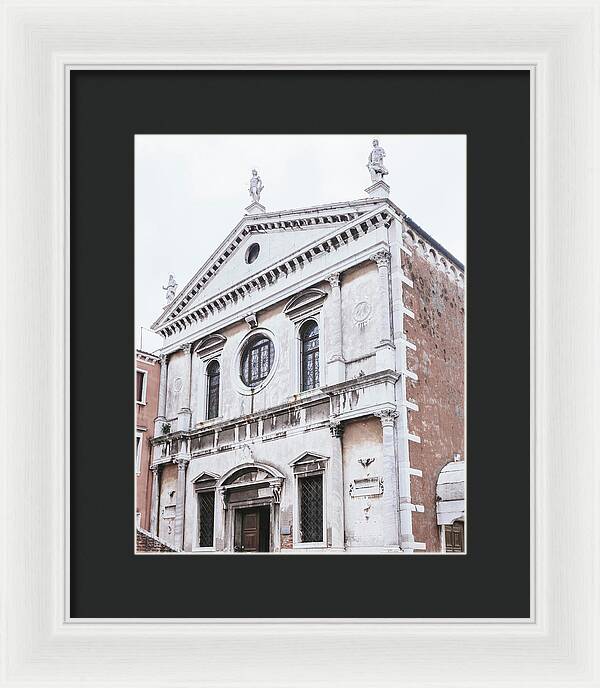 Church of San Sebastian - Venice Italy - Framed Print