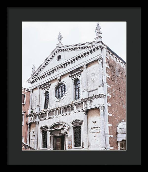 Church of San Sebastian - Venice Italy - Framed Print