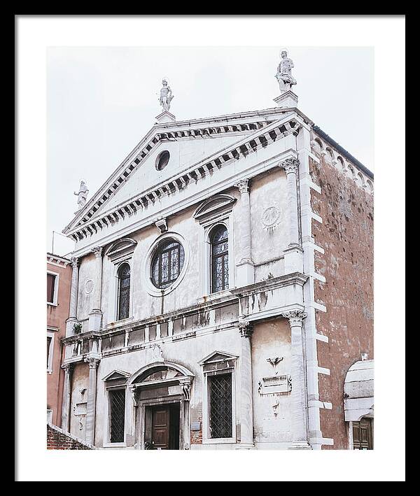 Church of San Sebastian - Venice Italy - Framed Print