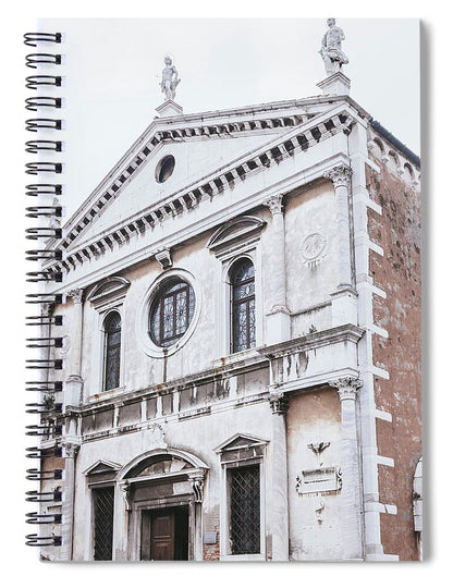 Church of San Sebastian - Venice Italy - Spiral Notebook