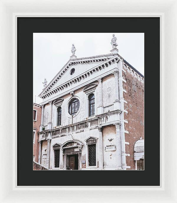 Church of San Sebastian - Venice Italy - Framed Print