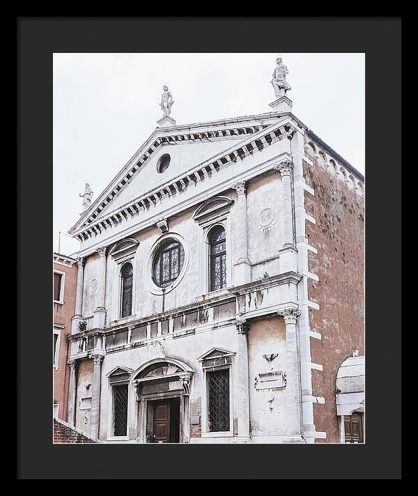 Church of San Sebastian - Venice Italy - Framed Print