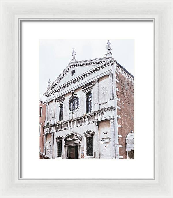 Church of San Sebastian - Venice Italy - Framed Print