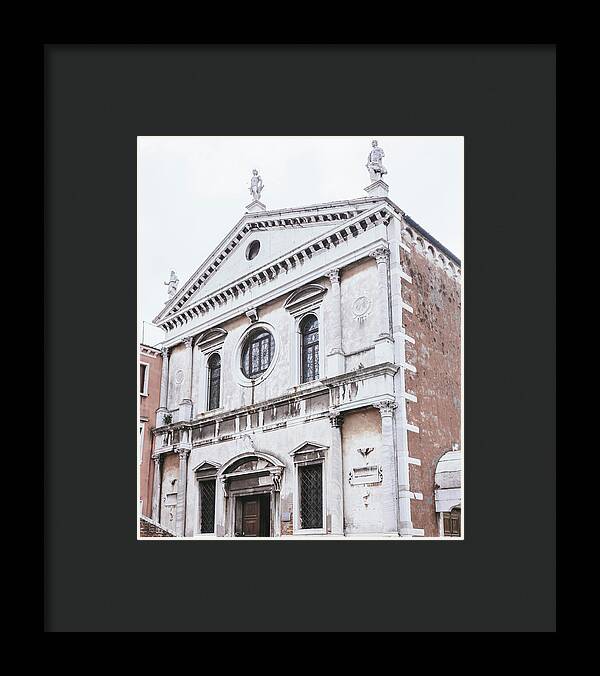 Church of San Sebastian - Venice Italy - Framed Print