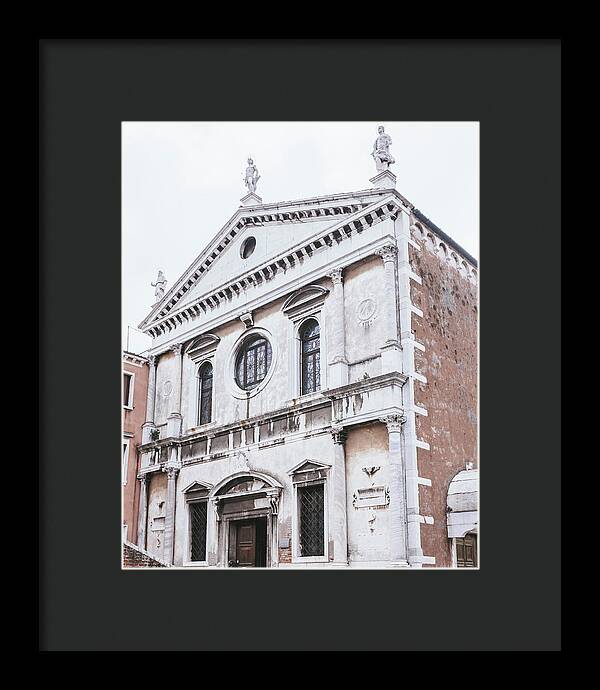 Church of San Sebastian - Venice Italy - Framed Print