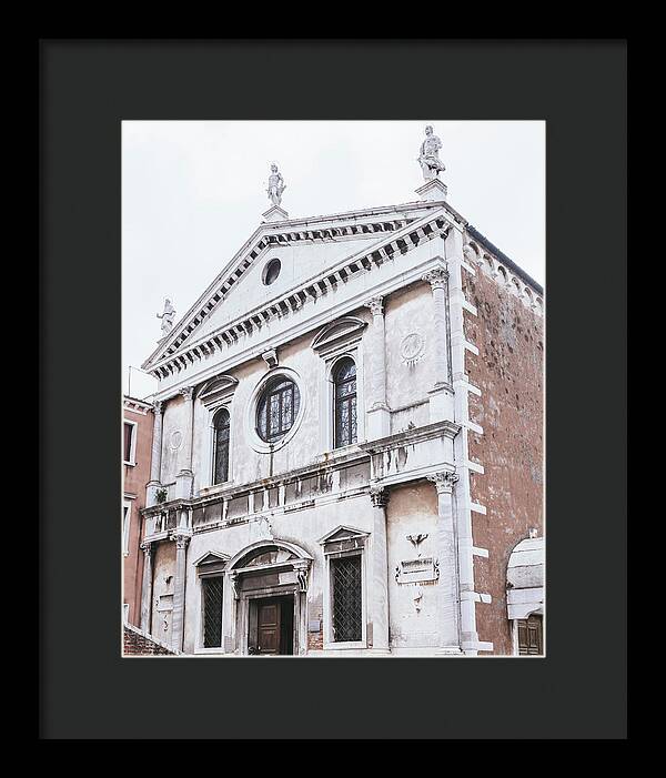 Church of San Sebastian - Venice Italy - Framed Print