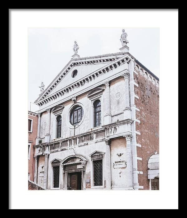 Church of San Sebastian - Venice Italy - Framed Print