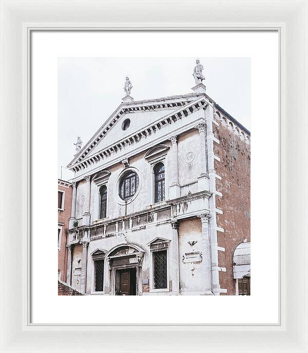 Church of San Sebastian - Venice Italy - Framed Print