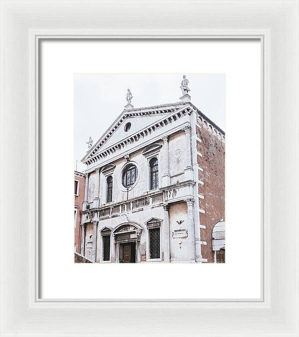 Church of San Sebastian - Venice Italy - Framed Print