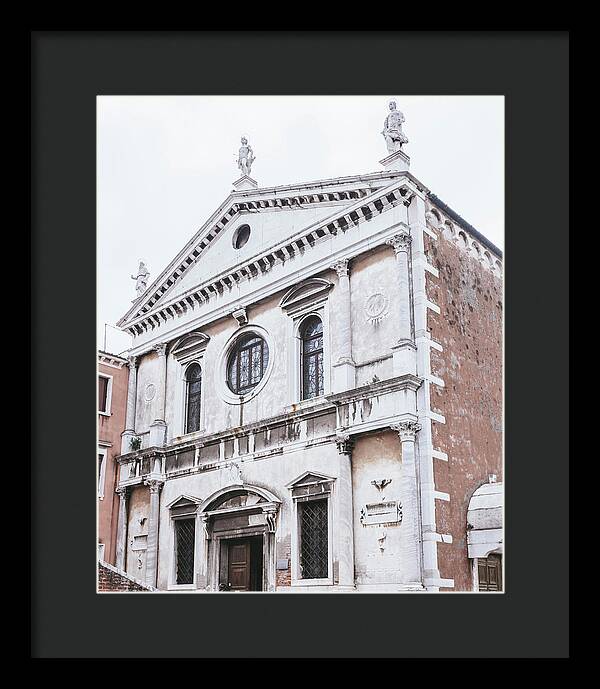 Church of San Sebastian - Venice Italy - Framed Print