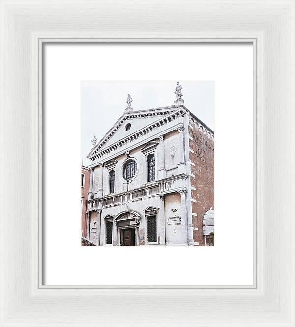 Church of San Sebastian - Venice Italy - Framed Print