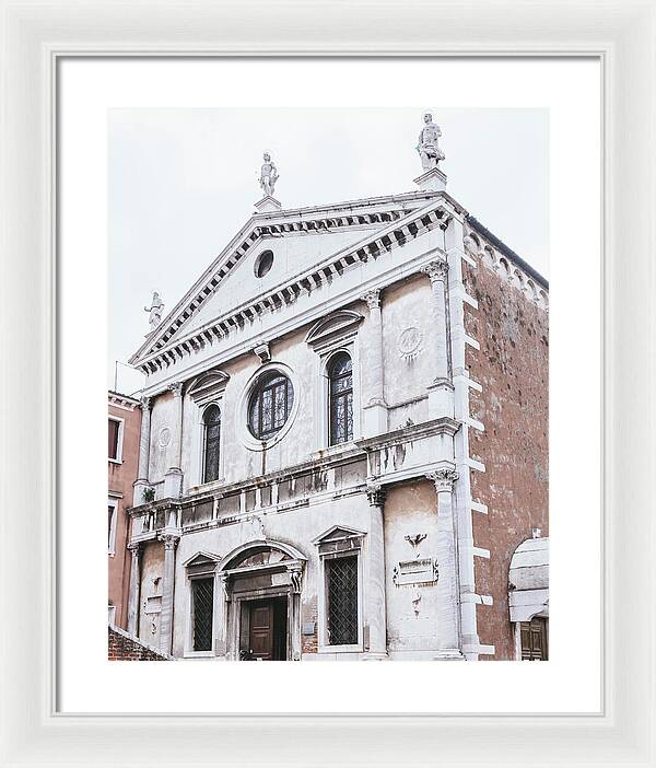 Church of San Sebastian - Venice Italy - Framed Print