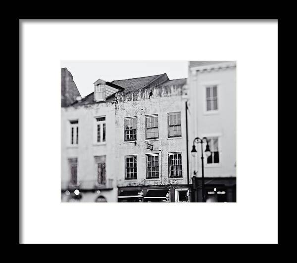 Decatur in Black and White - Framed Print