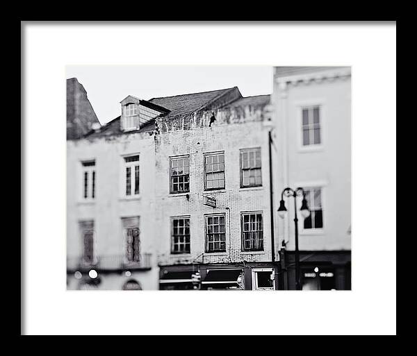 Decatur in Black and White - Framed Print