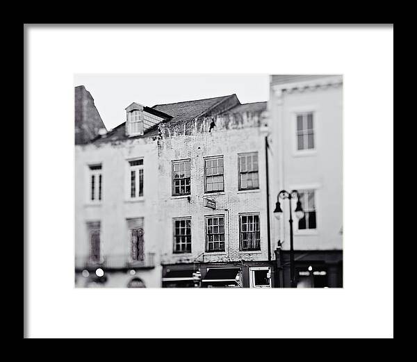 Decatur in Black and White - Framed Print