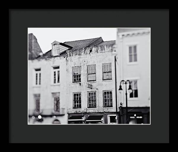 Decatur in Black and White - Framed Print