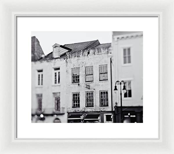 Decatur in Black and White - Framed Print