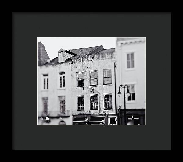 Decatur in Black and White - Framed Print