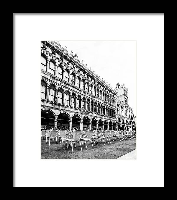 Dining In - Venice Italy - Framed Print