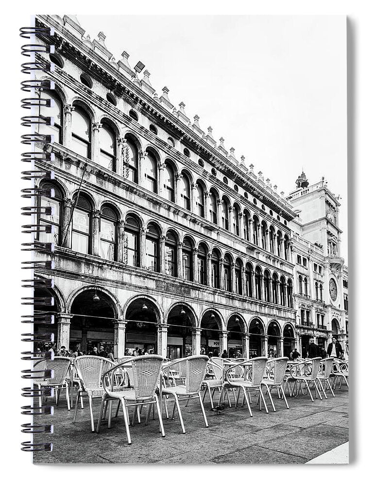 Dining In - Venice Italy - Spiral Notebook