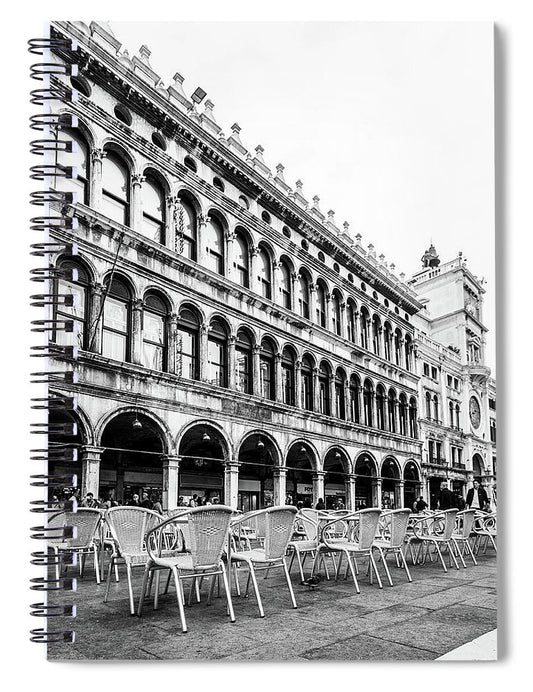 Dining In - Venice Italy - Spiral Notebook