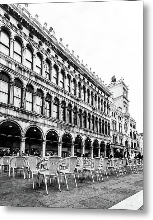 Dining In - Venice Italy - Metal Print