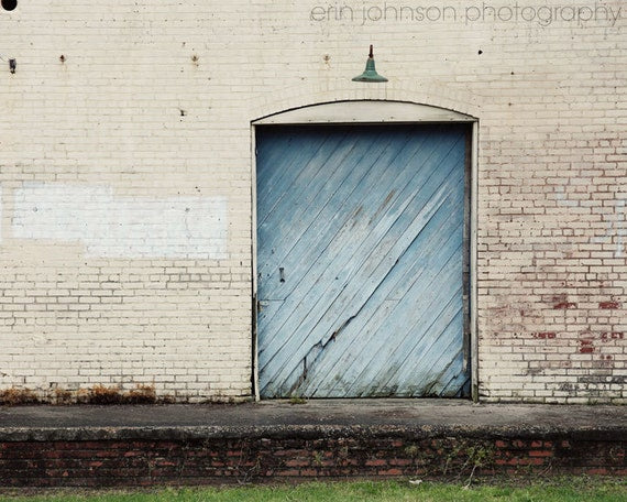 The Big Blue Door | Andalusia Alabama Photogaphy