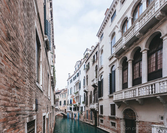 Venice Italy Photography, Travel Photos for Wall, Unframed Art or Canvas, European Vacation, Living Room, Office, Canal Landscape - eireanneilis