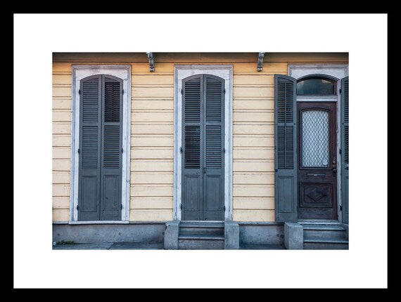The Yellow Cottage | New Orleans Art Print