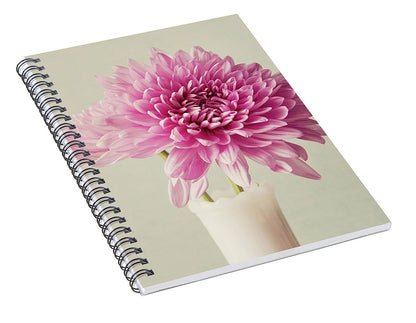 Pink Mums - Spiral Notebook
